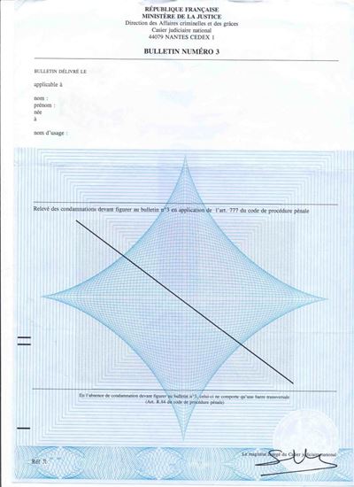 comment demander le bulletin n 2 du casier judiciaire